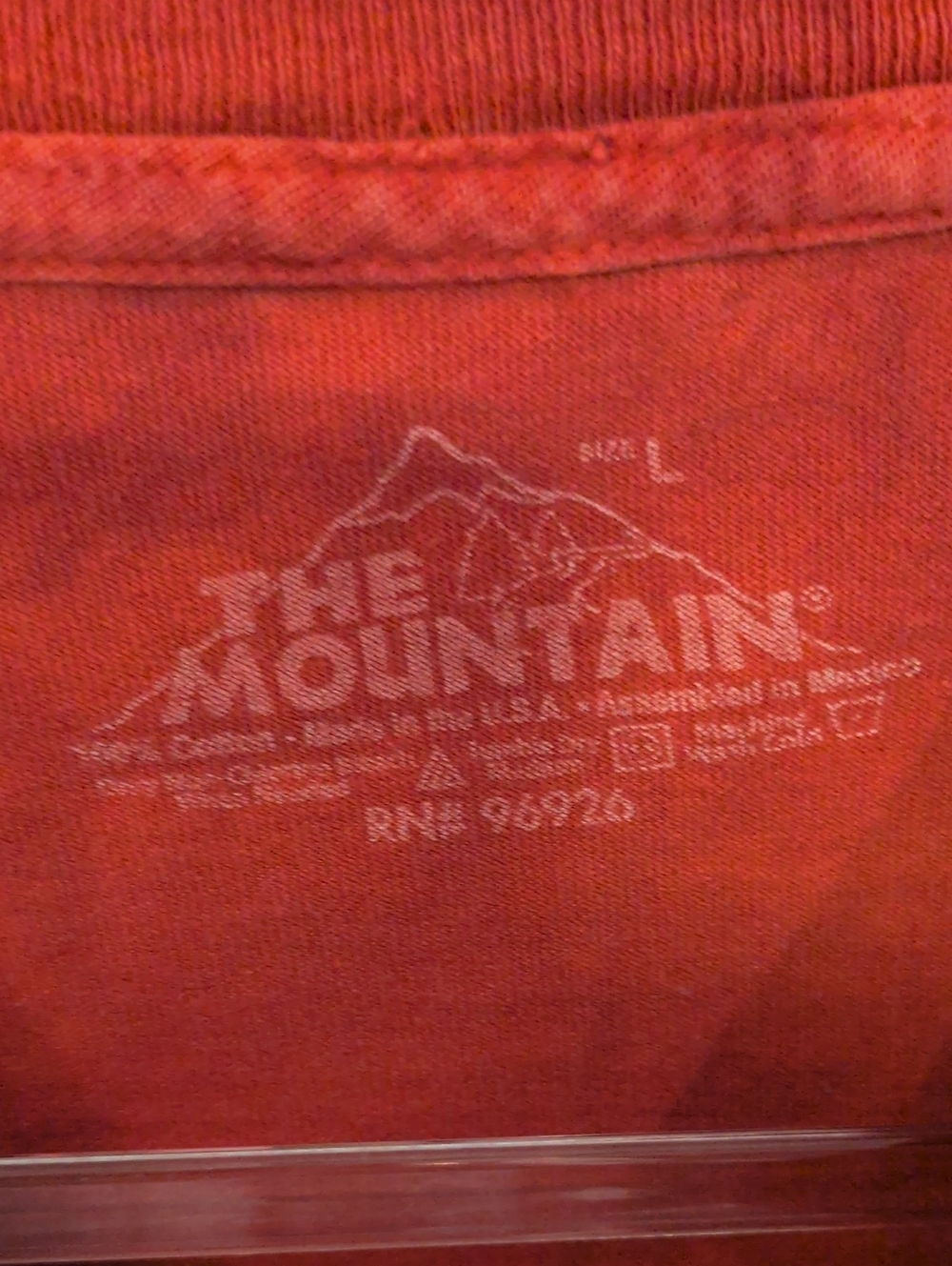 The Mountain Wolves Moon 100% Cotton Distressed Tie Dye Tee Shirt Gorpcore Retro - Picture 11 of 11